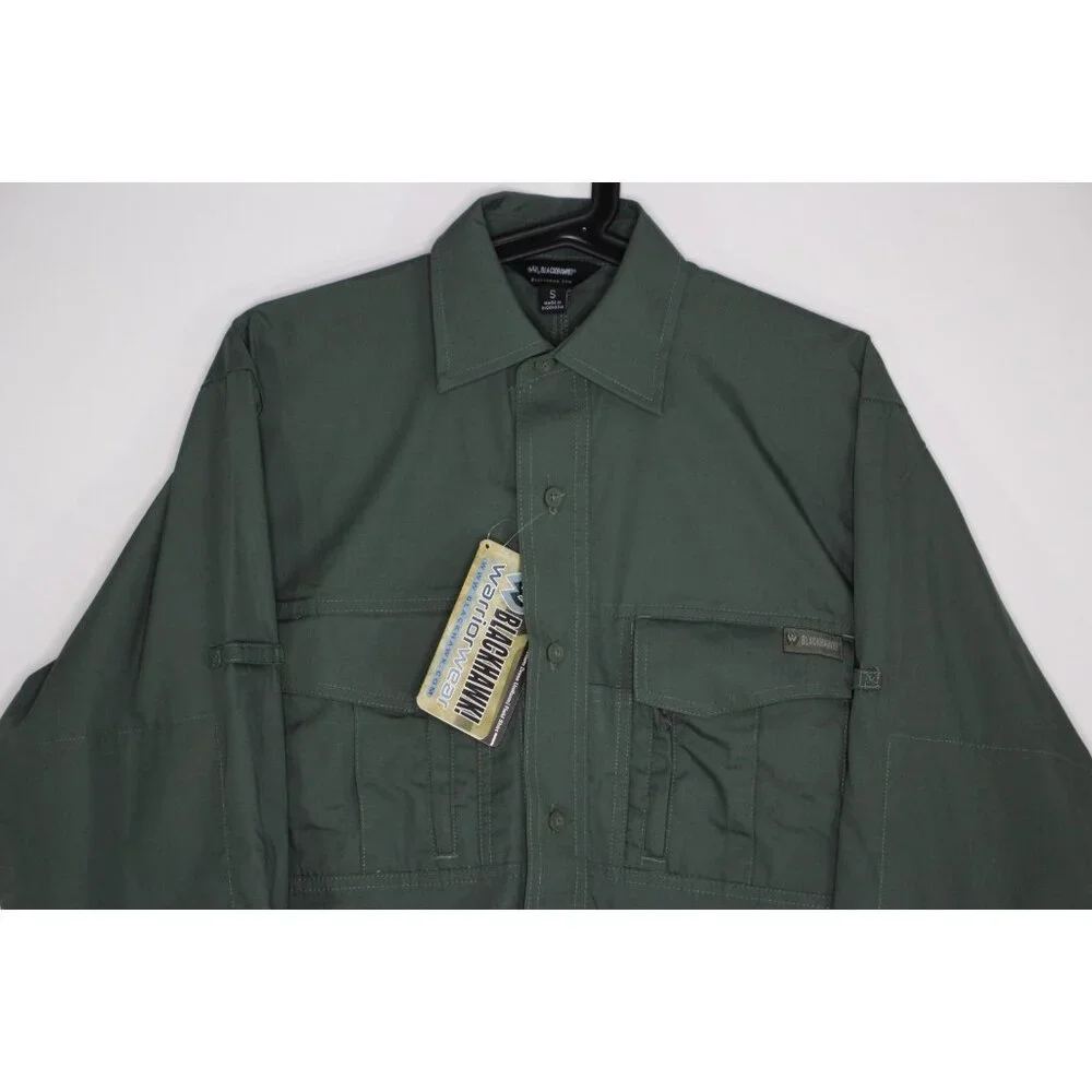Blackhawk! Mens Small MDU Field Ripstop Button Up Shirt NEW C1215 - Picture 2 of 6